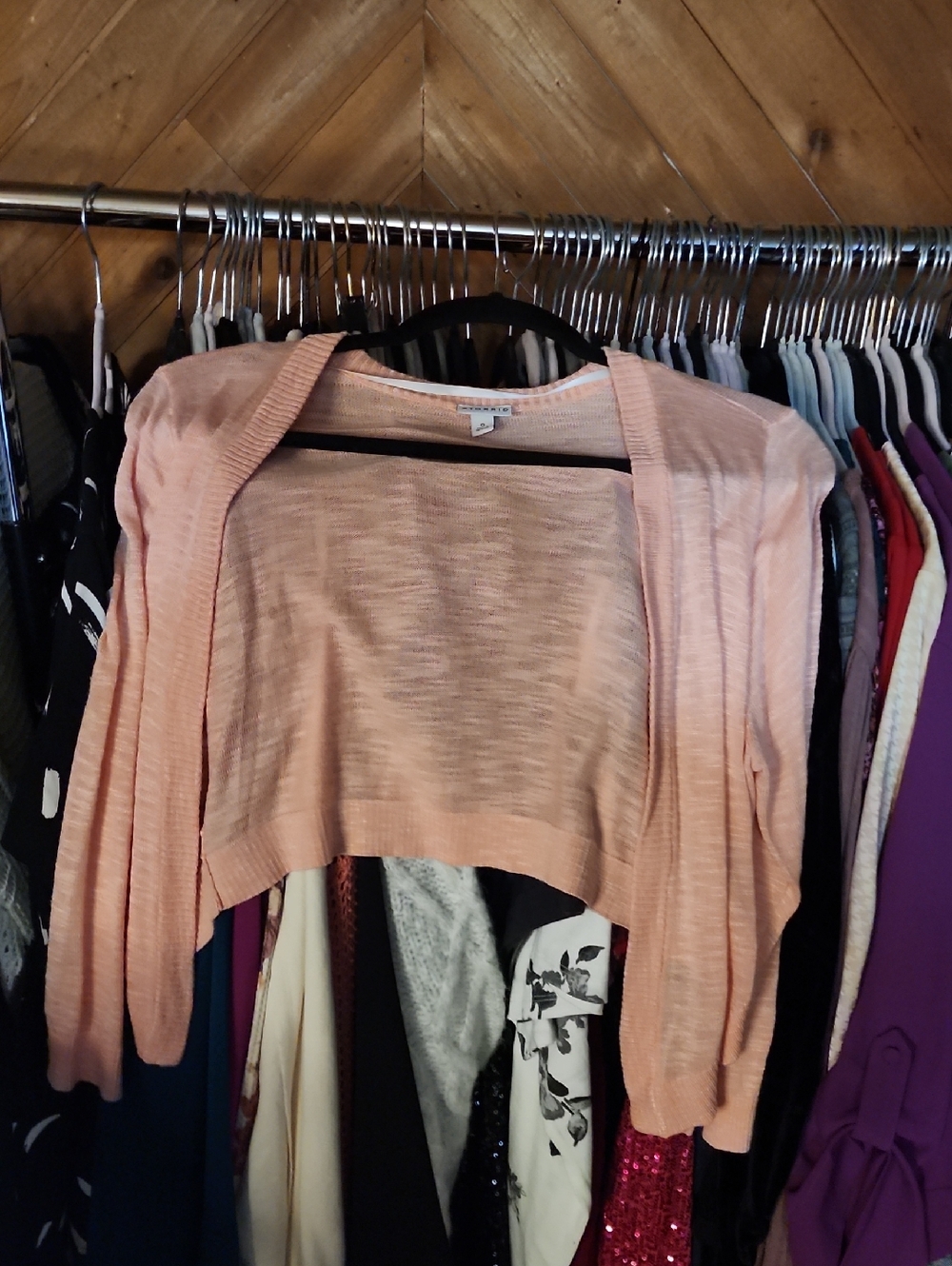 Pink bolero